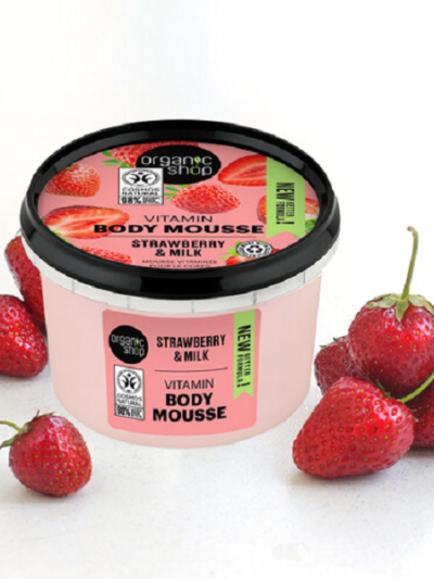 Mousse-corpo-strawberry-milk-organic-shop