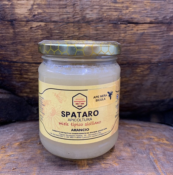 Miele-Siciliano-di-Arancio-Ape-Nera-Sicula-Spataro