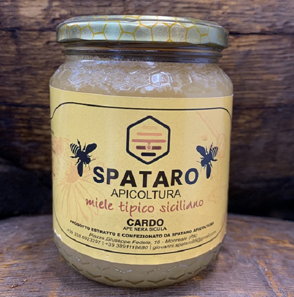 Miele-Siciliano-di-Cardo-Ape-Nera-Sicula-1-Spataro