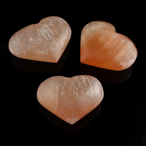Cuore-di-selenite-arancione-bicibio-bioprofumeria