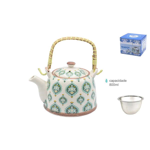 teiera-in-ceramica-decorata-800-ml-bicibio-bioprofumeria