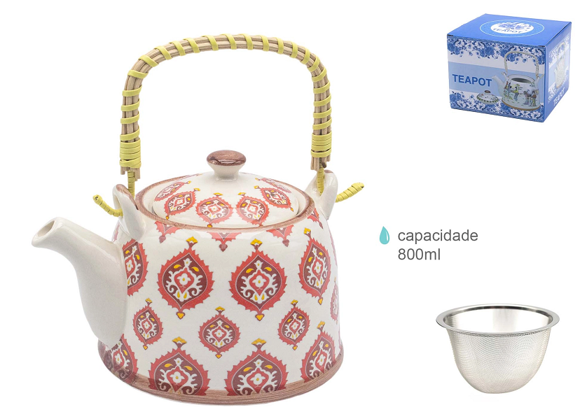 teiera-in-ceramica-decorata-rossa-800-ml-1-bicibio-bioprofumeria