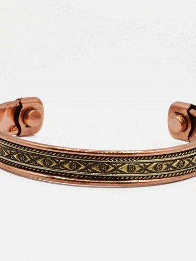 Bracciale-in-Rame-Magneto-con-2-Magneti-Triangolini-con-Scatola-Voganto