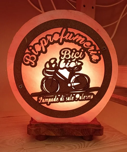 Lampade di Sale Himalaya Personalizzate Online