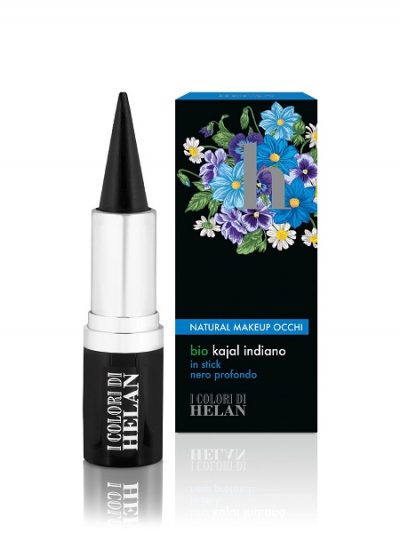 Bio Kajal Indiano in Stick Nero Profondo Helan Genova cosmetico biologico