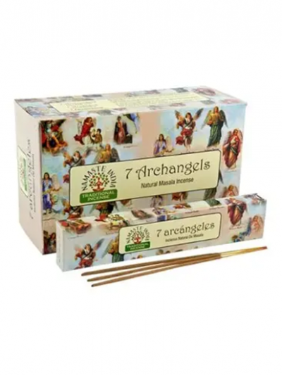 incenso naturale a bastoncini 7 arcangeli namastè india online ed a Palermo