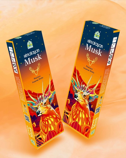 Atmosfera rilassante con Incenso Muschio dell'Himalaya accesi in casa a Palermo