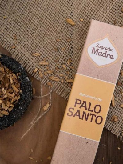 Incenso Naturale Palo Santo Sagrada Madre confezione originale artigianale