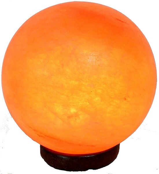 Lampada di sale sfera 4 kg arredo naturale soggiorno Palermo