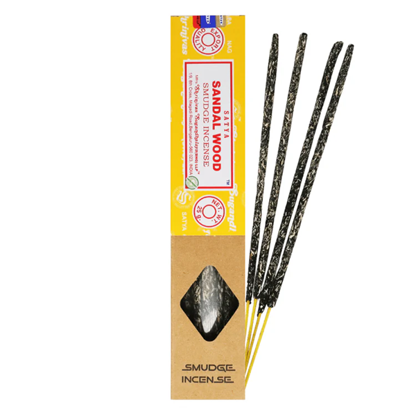 legno di sandalo smudge incense 25g satya confezione originale incenso naturale indiano