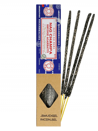 Nag Champa Smudge Incense-25g Satya confezione originale