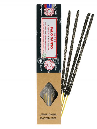 Palo Santo Smudge Incense 25g Satya confezione originale