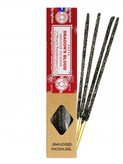sangue di drago smudge incense 25g satya confezione originale incenso naturale indiano