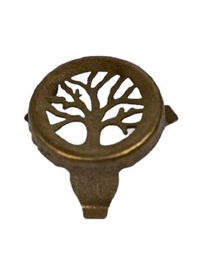 Supporto per Carboncini Albero della Vita BiciBio Bioprofumeria brucia resine naturali