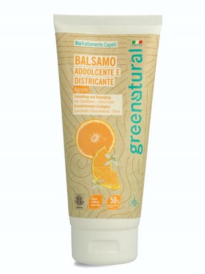 Balsamo Agrumi Addolcente e Districante Greenatural al miglior prezzo online e a Palermo per capelli morbidi e luminosi