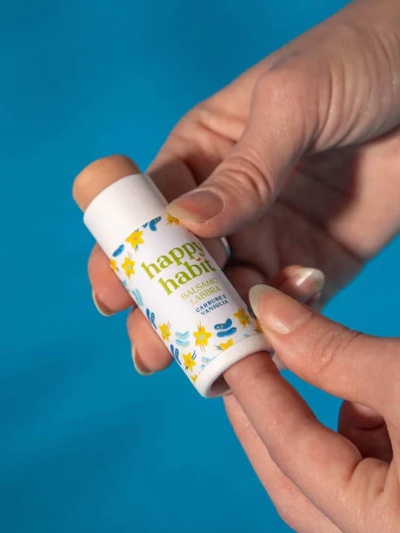 burrocacao naturale solido happy habit balsamo labbra nutriente cosmetici solidi plastic free palermo