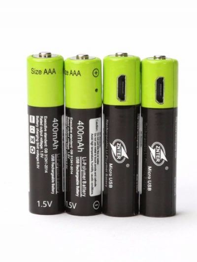 Batterie ricaricabili AA e AAA per lampada di sale rosa Himalayano, lunga durata e luce stabile