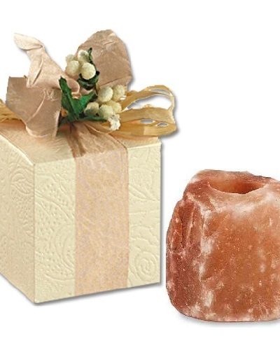 bomboniere lampade di sale rosa himalayano eleganti