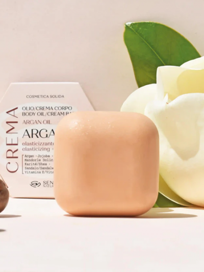 olio solido corpo argan elasticizzante cosmetico naturale biologico bioprofumeria palermo