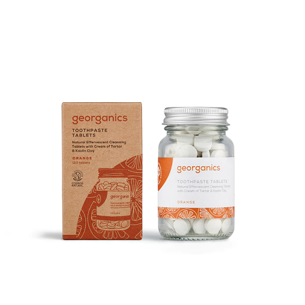 dentifricio compresse naturali arancia igiene orale eco bio Sicilia Palermo