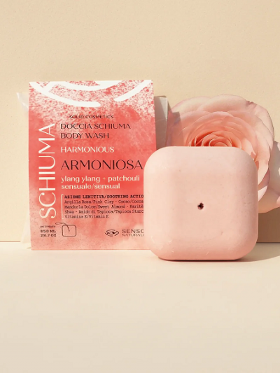 cosmetici solidi senso naturale doccia schiuma argillosa armoniosa bioprofumeria palermo