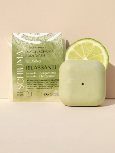 Fito Doccia Schiuma Solida Argillosa Rilassante Senso Naturale bagnodoccia solido naturale bioprofumeria Palermo Sicilia