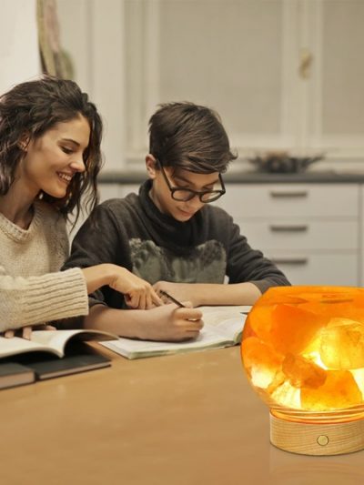 lampada sale portatile himalayana led