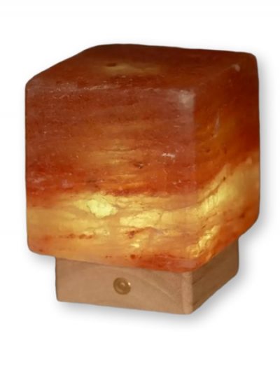 Lampada sale himalayano soggiorno arredo casa Palermo luce naturale relax