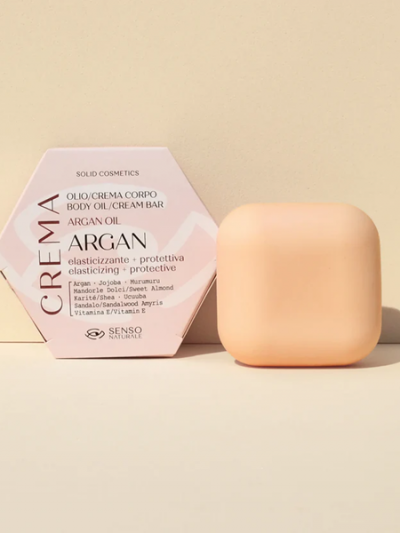 olio solido corpo con argan crema elasticizzante senso naturale cosmetico solido naturale bioprofumeria palermo sicilia