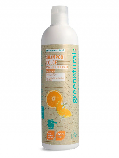 Shampoo Dolce Capelli Delicati Greenatural naturale ecobio Palermo Sicilia