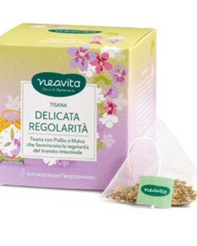 Delicata Regolarità 15 filtri Neavita – Tisana intestinale naturale per benessere digestivo a Palermo, Sicilia e online