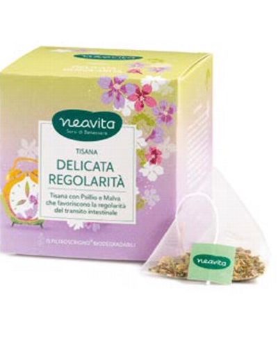Ingredienti naturali Delicata Regolarità Neavita – Psillio, Malva, Angelica, Finocchio, Menta e Liquirizia per intestino sano