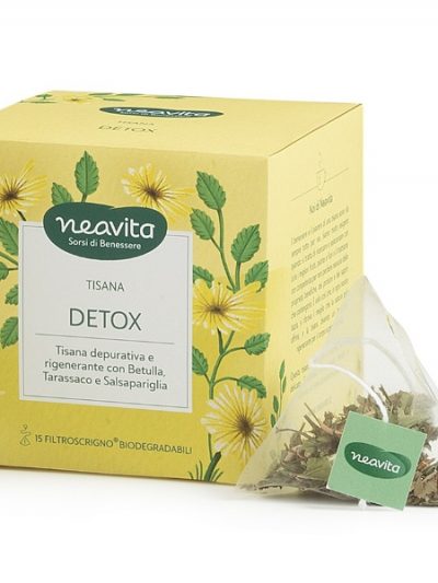 Detox Tisana Depurativa 15 Filtri Neavita tisana detox naturale depurazione organismo