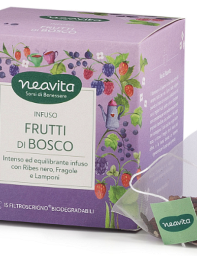 infuso ibisco frutti di bosco naturale tisana antiossidante senza teina