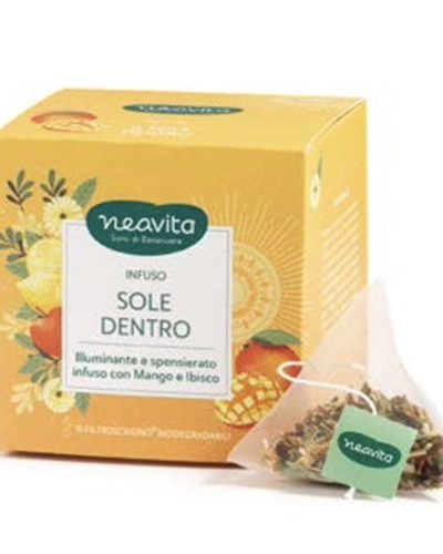Ingredienti Sole Dentro Illuminante Neavita – mango, ibisco, mela, lemongrass, melissa, vaniglia