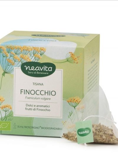 Tisana Biologica Finocchio con Frutti 15 Filtri Neavita digestiva naturale Palermo Sicilia