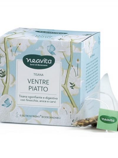 Ventre Piatto Sgonfiante e Digestiva 15 Filtri Neavita tisana bio contro gonfiore Palermo Sicilia