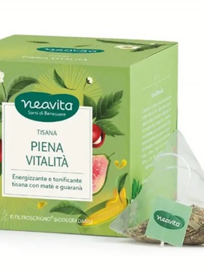 Infuso tonificante Neavita tisana energia naturale Bicibio bioprofumeria Palermo